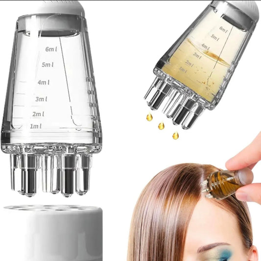 Scalp Serum Applicator: Precision Root Therapy