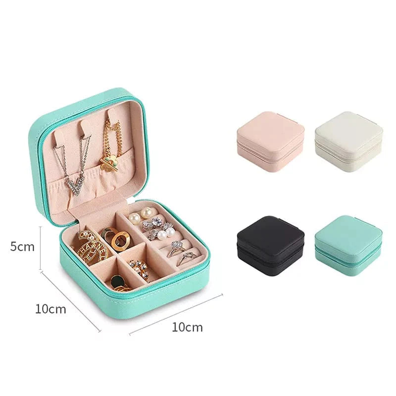 Portable Travel Jewelry Organizer Box