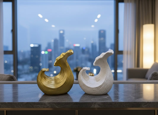 Elegant Celestial Sculptures