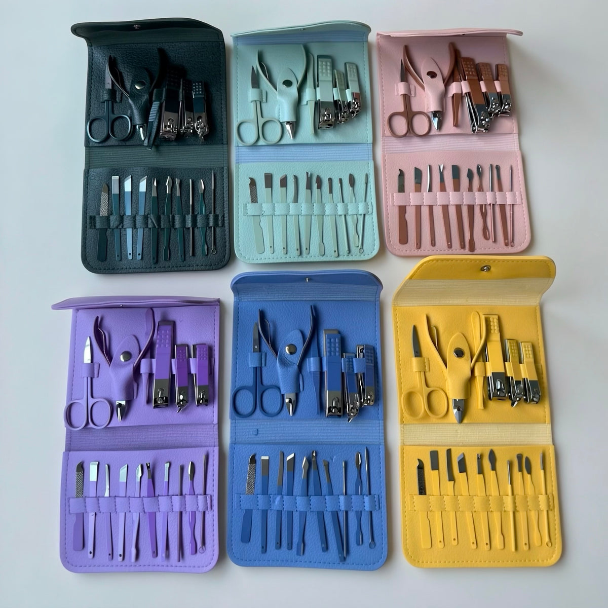 Professional Stainless Steel Manicure & Grooming Kit