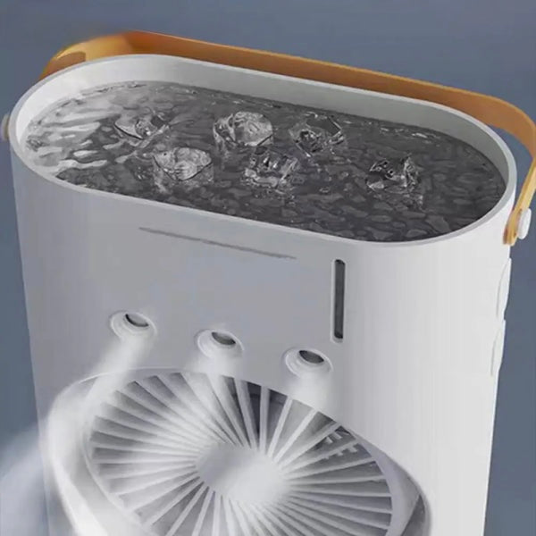Portable Double-Ended Mist Spray Fan