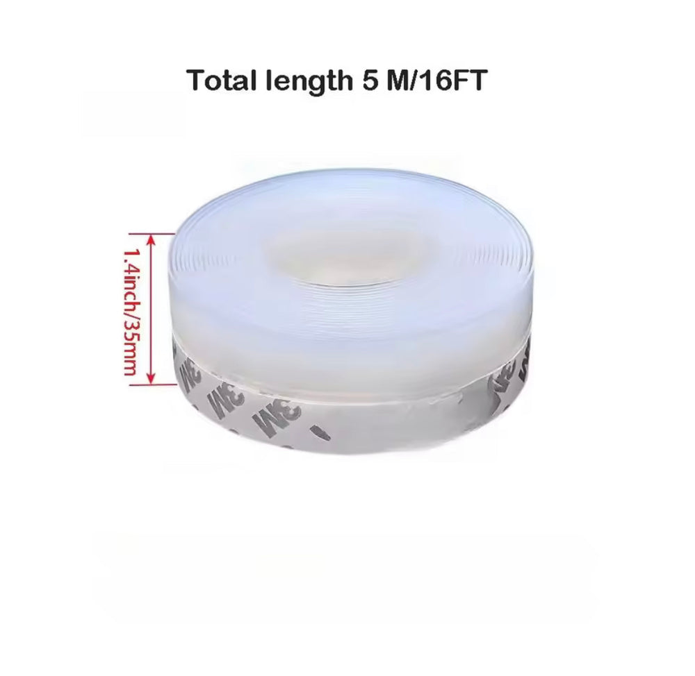 Self-Adhesive Silicone Weather Stripping Door Seal Tape