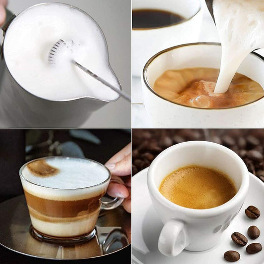 Rechargeable Electric Milk Frother & Coffee Whisk