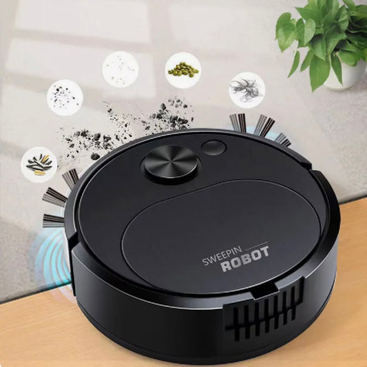 3-in-1 Automatic Smart Sweeping & Mopping Robot Cleaner