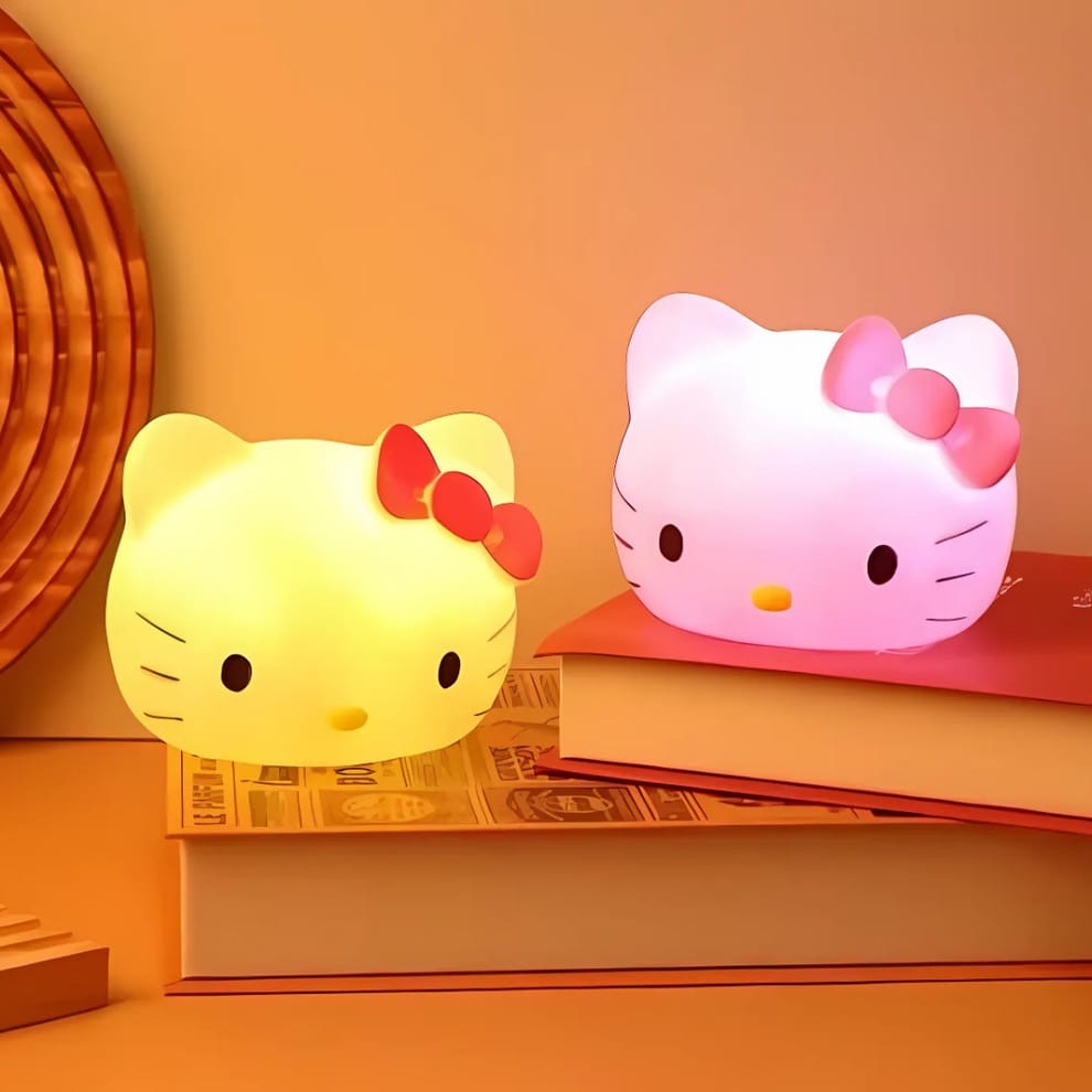 Hello Kitty Silicone LED Night Light