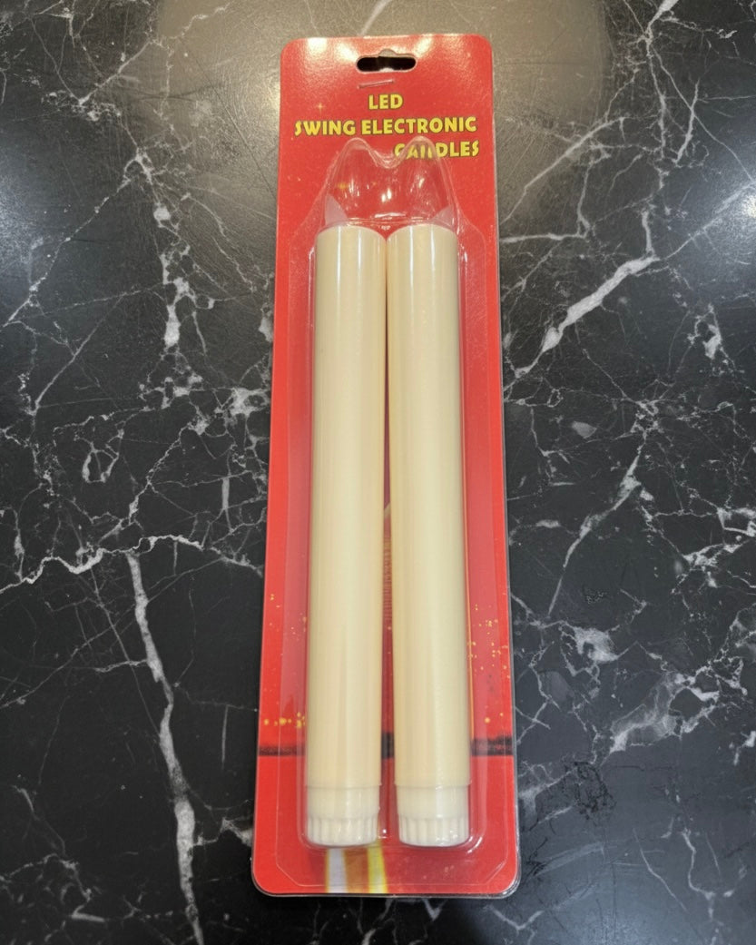 The Premium Flameless Taper (2 Piece)