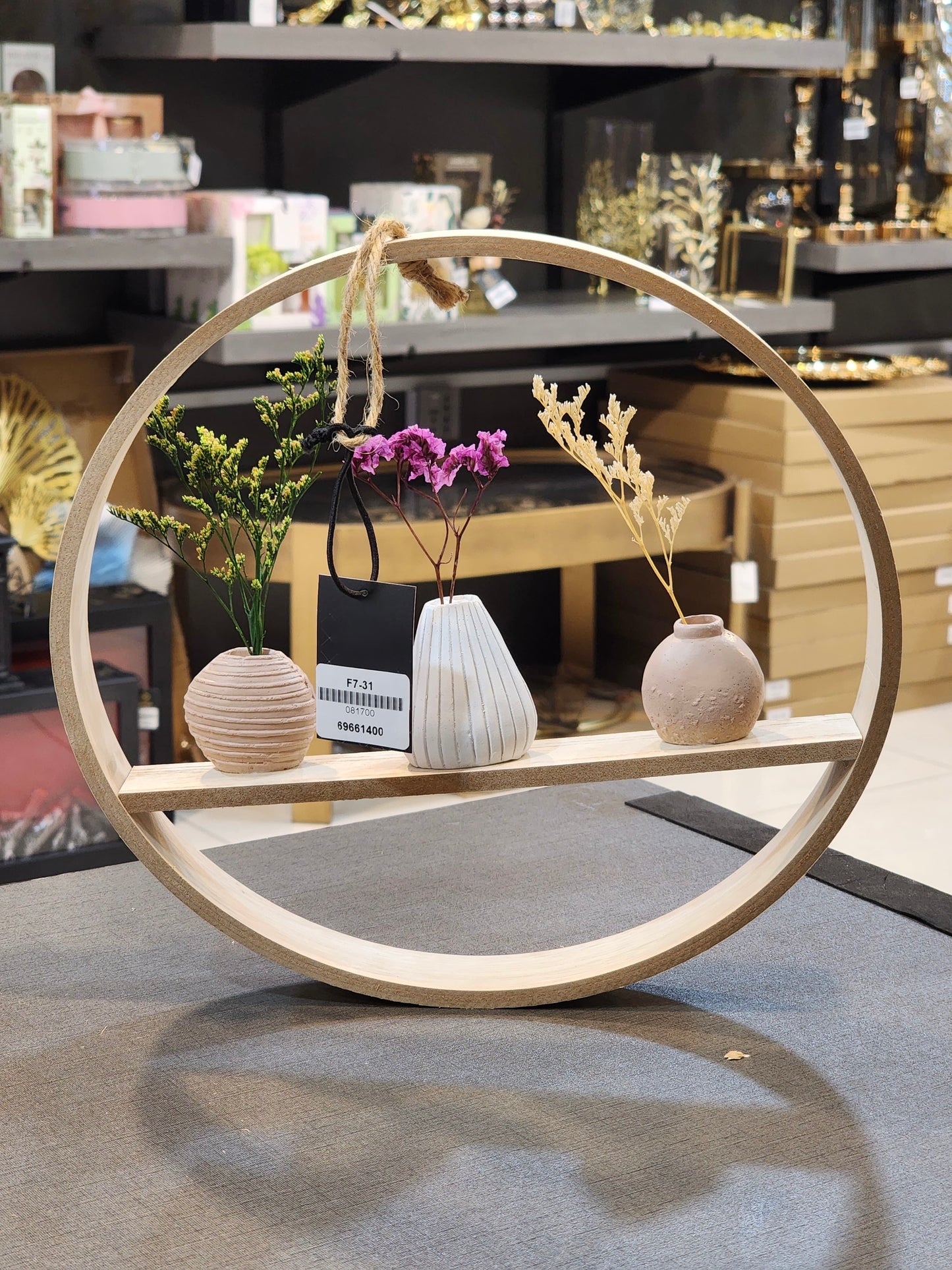 Zen Circular Trio Vase Display (Only In Karachi)