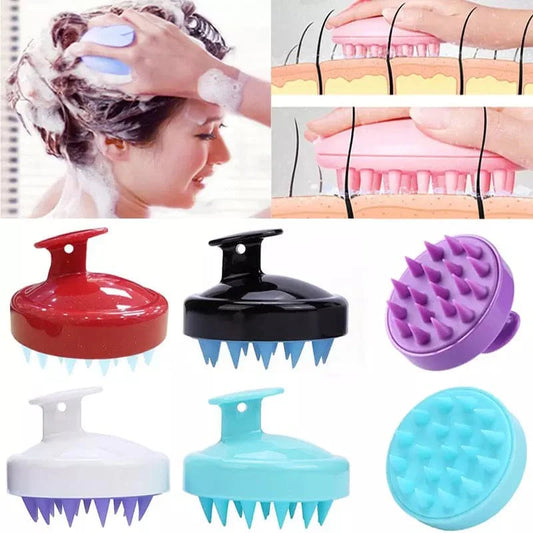 Silicone Scalp Massager and Shampoo Brush