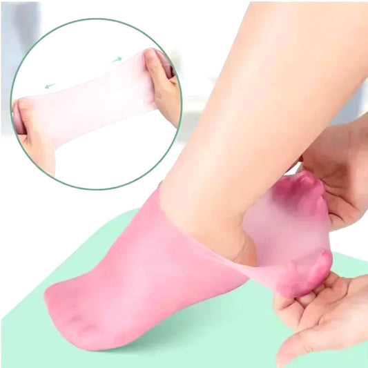 Moisturizing Silicone Gel Socks for Foot Care