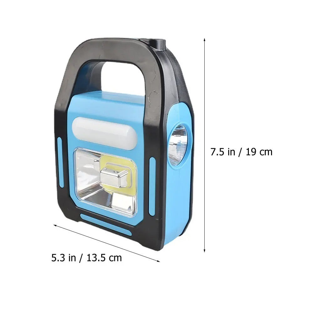 Multi-Functional Solar Rechargeable LED Work Light