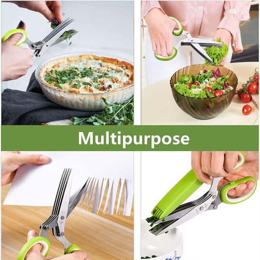 Multi-Blade Herb Scissors