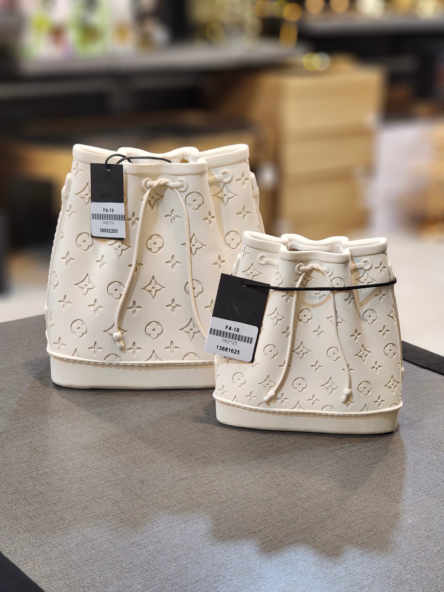Monogram Bucket Bag Set