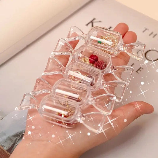 Candy Shaped Clear Storage Box