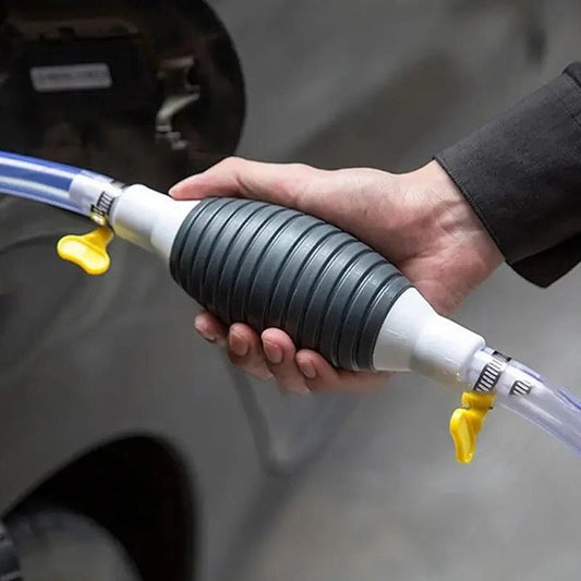 Portable Manual Hand Siphon Pump Kit for Fuel, Water, and Liquids
