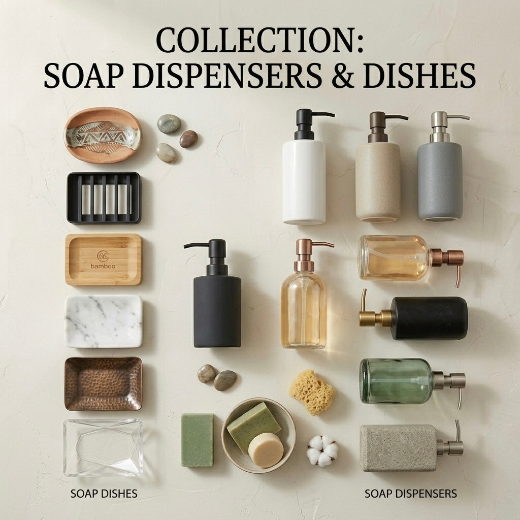 Soap Dispensers & Dishes