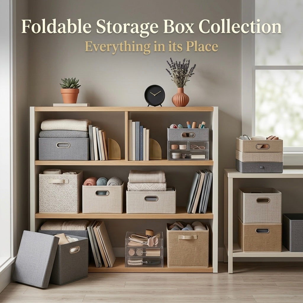 Foldable Storage Boxes