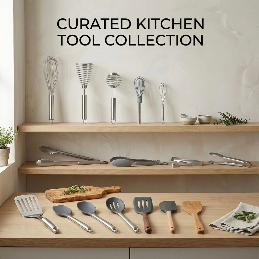 Spatulas, Tongs, Whisks