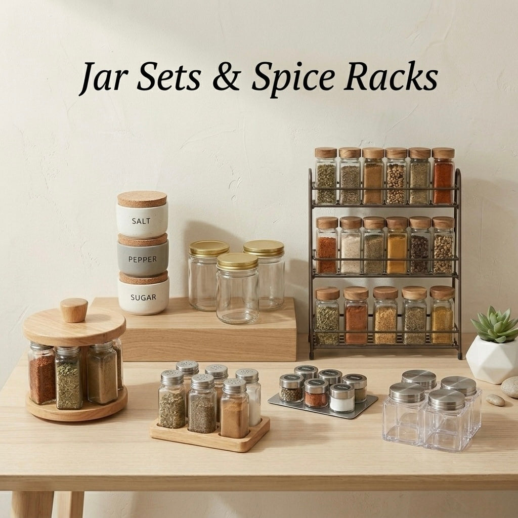Jar Sets & Spice Racks