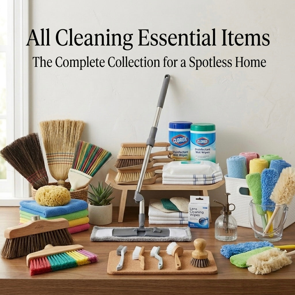 All Cleaning Essential Items