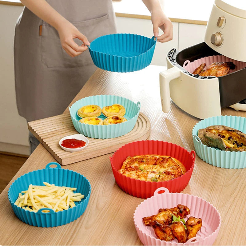 Reusable Silicone Air Fryer Liner Basket