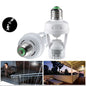 E27 PIR Motion Sensor Light Bulb Socket