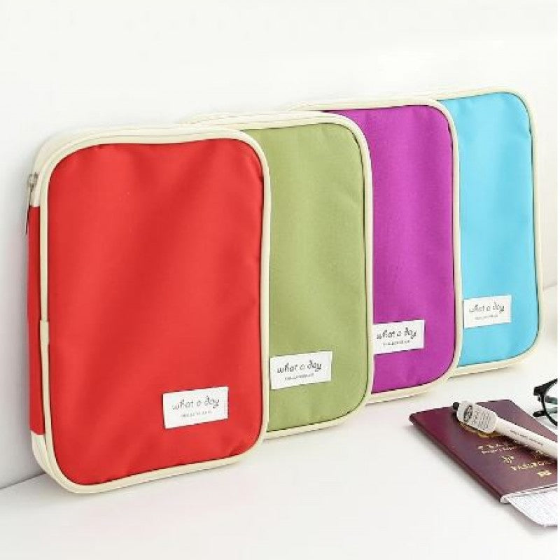 Multifunctional Passport Wallet Travel Pouch