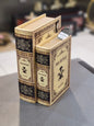 Vintage Style War and Peace Book Showpiece Storage Box Set