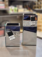 Elegant Mirrored Crystal Vases