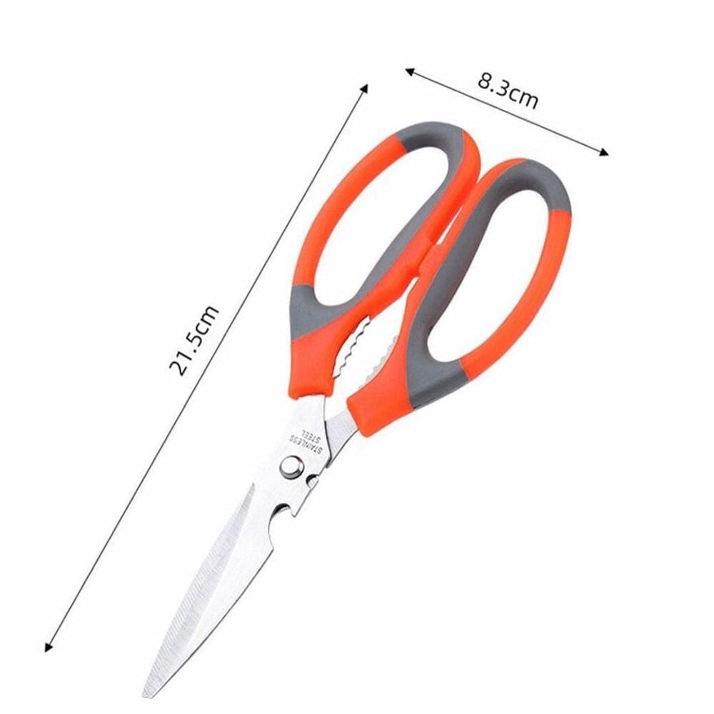 Multi-Functional Stainless Steel Kitchen Scissors