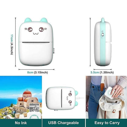 Mini Portable Wireless Thermal Pocket Printer
