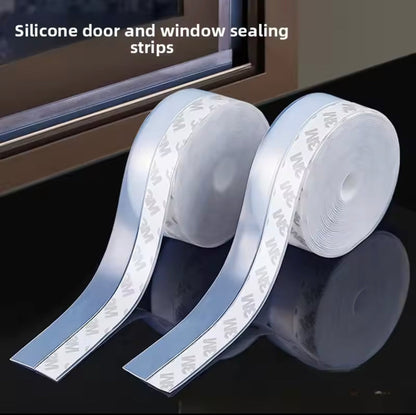 Self-Adhesive Silicone Weather Stripping Door Seal Tape