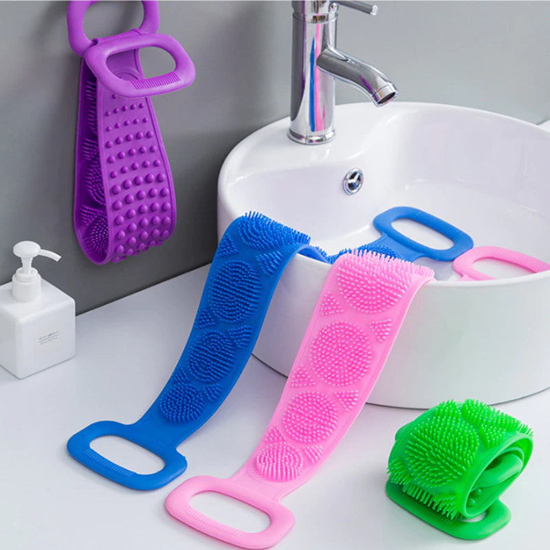 Silicone Double-Sided Back Scrubber Belt