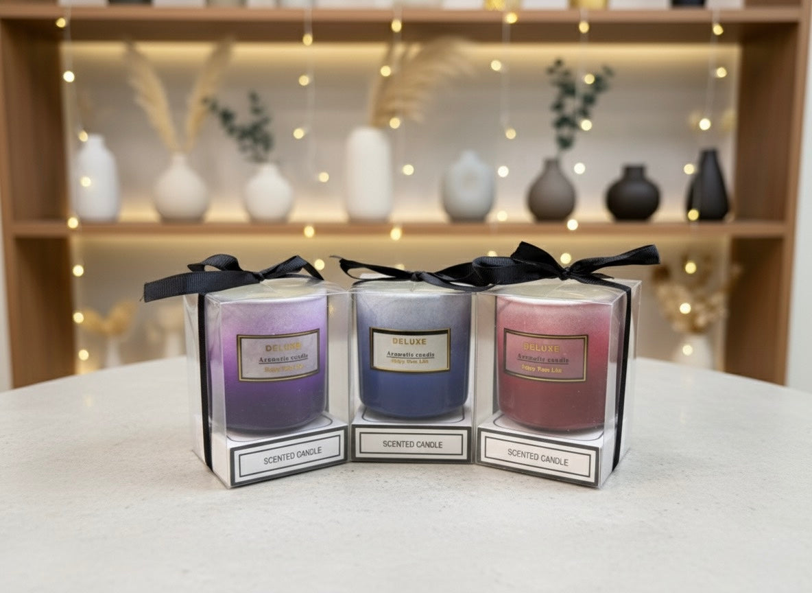 Deluxe Aromatic Scented Candle Gift
