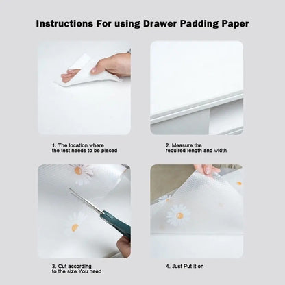 Waterproof Anti-Slip Kitchen Shelf and Drawer Liner Rolls