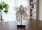 Metal Flower Tabletop Motives Showpiece