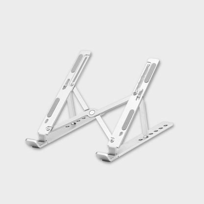Adjustable Aluminum Foldable Laptop Stand with Free Carry Bag