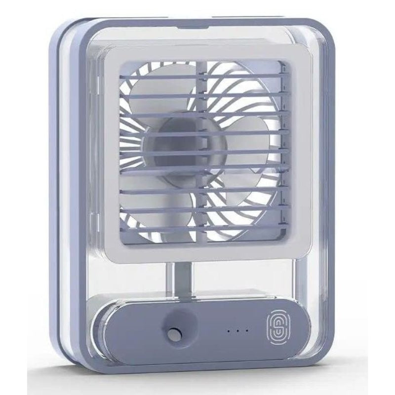 Portable Desktop Water Mist Fan - USB Rechargeable Personal Cooling Fan