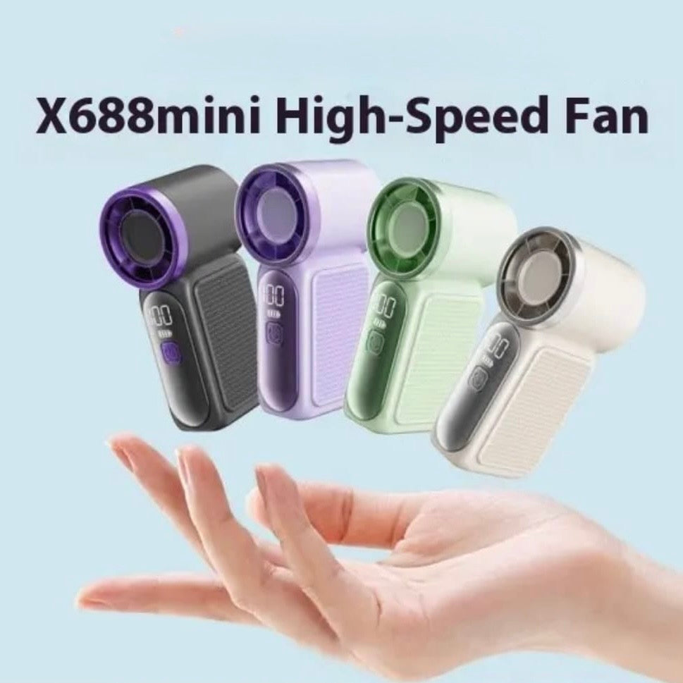 X688 Mini High-Speed Turbo Fan