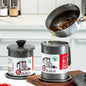 Stainless Steel Oil Strainer Pot and Grease Container