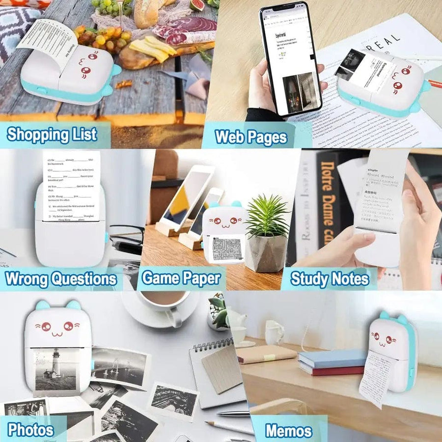 Mini Portable Wireless Thermal Pocket Printer