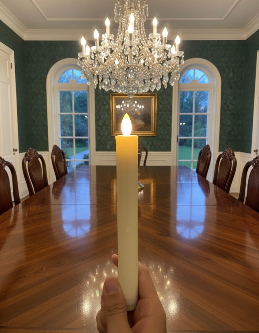 The Premium Flameless Taper (2 Piece)