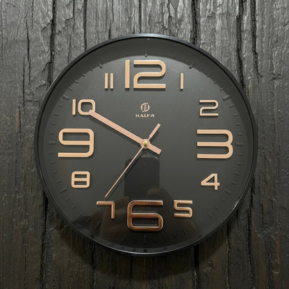 Modern 3D Numeric Silent Wall Clock