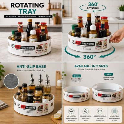 Rotating Storage Tray