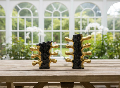 The Gilded Tines Vase Set (2 Piece)