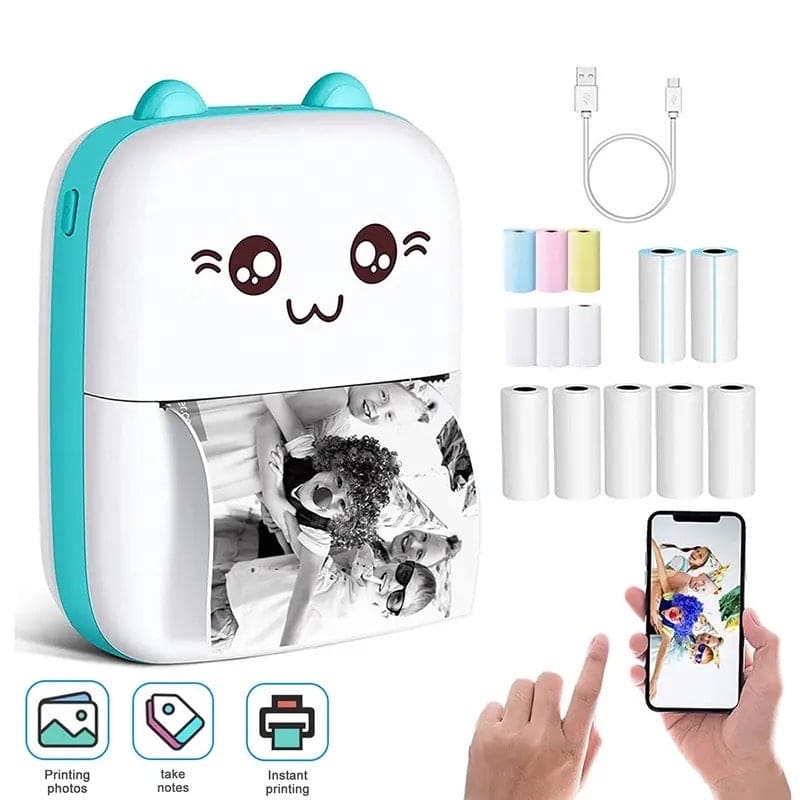 Mini Portable Wireless Thermal Pocket Printer