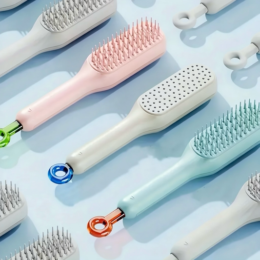 Self-Cleaning Hair Brush