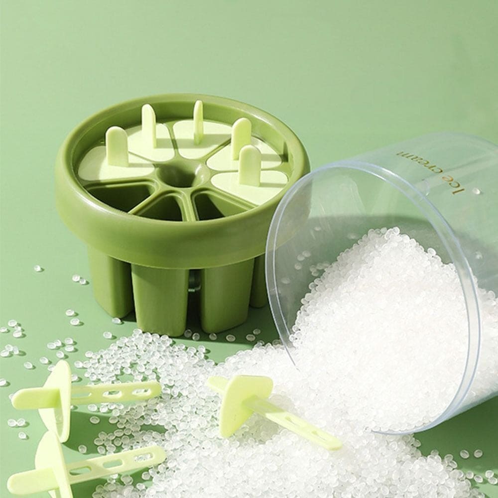 Homemade Mini Popsicle Mold with Storage Container