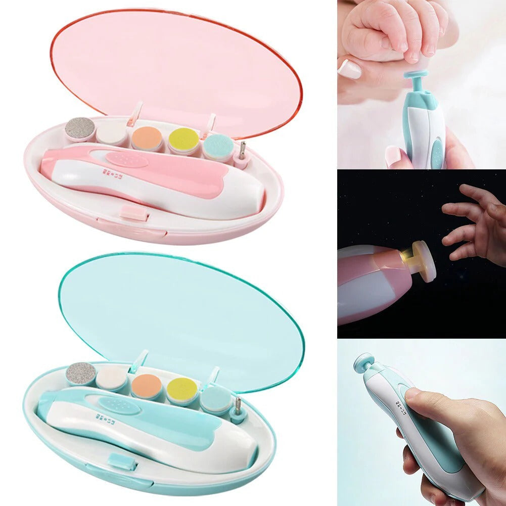 Electric Baby Nail Trimmer & Manicure Set