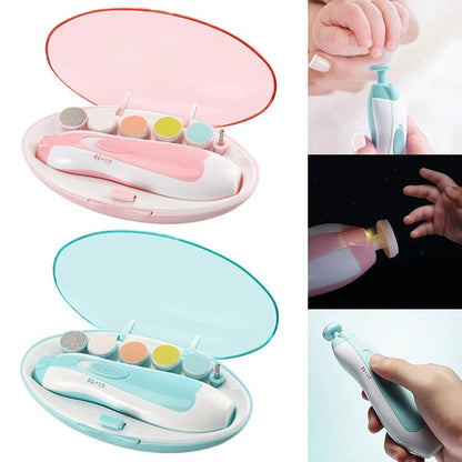 Electric Baby Nail Trimmer & Manicure Set