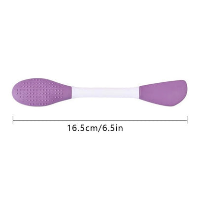 2-in-1 Dual-Headed Silicone Face Mask Brush and Scrubber